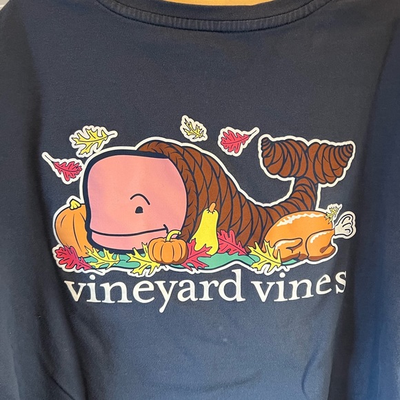 VGUC adult S vineyard vines thanksgiving tee - Picture 2 of 3